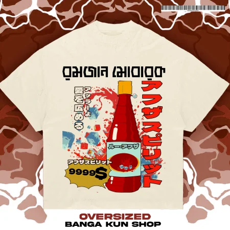 Ramadan Mubarak Drink TSHIRT STREETWEAR by Banga Kun Shop Drops shoulder Premium T-shirt