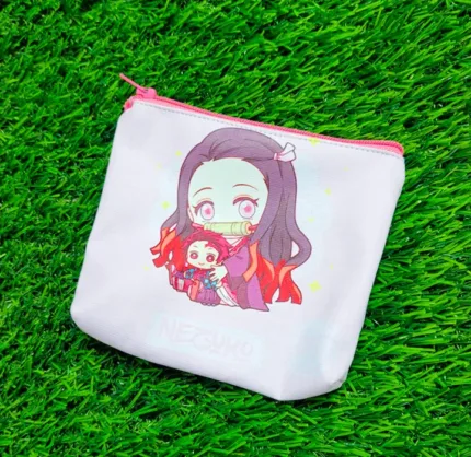 Cute Anime Coin Purse Nezuko Demon Slayer