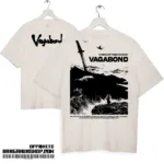 Vagabond Anime Oversized T-shirt Premium Off-white Cotton Dropshoulder