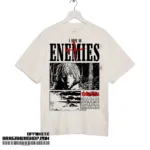 Vinland Saga Anime Oversized T-shirt Premium Off-white Cotton Dropshoulder