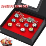 Naruto Ring set Akatsuki Rings 10pcs Box Set
