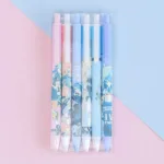 Cute Pen Set Gacha Anime Cute Girls Retractable Gel Pen Box