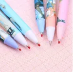 Cute Pen Set Gacha Anime Cute Girls Retractable Gel Pen Box - Image 2