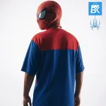 Spiderman Inspired Oversized T-shirt Blue-Red 200gsm Premium Wear - Image 3