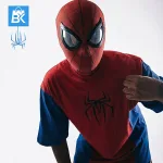 Spiderman Inspired Oversized T-shirt Blue-Red 200gsm Premium Wear - Image 4
